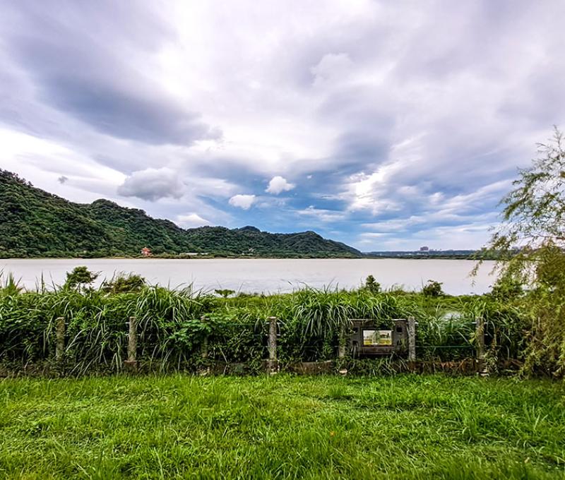 二甲九圳引水自大漢溪。照片提供者：秦瑋恩 / 拍攝日期：2023/09/03