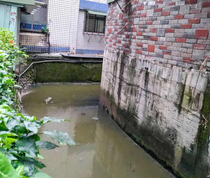 河段因水量不足及汙水排入水質狀況不佳