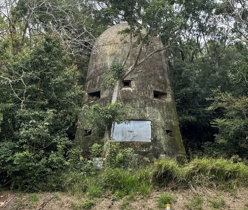 位於都會公園北側的中大肚3102高地機槍堡 照片提供者：蔡金鼎 / 拍攝日期：2025/04/03