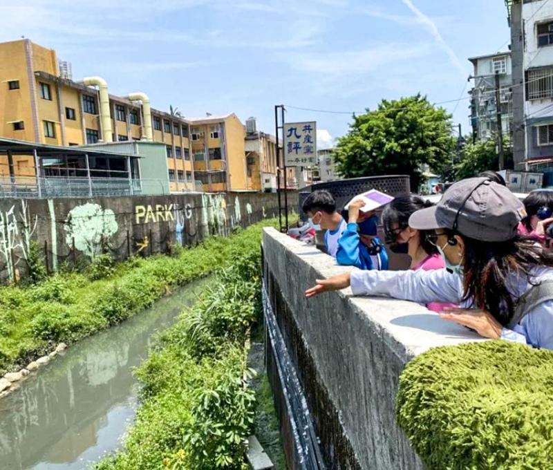 子母溝工法提升河段流速與綠化生態空間