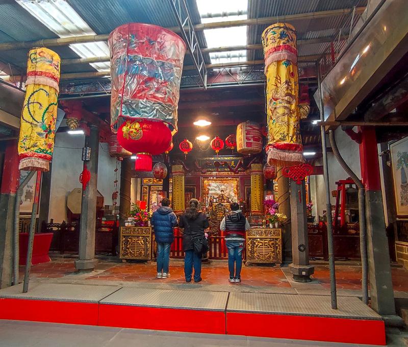 文昌祠大殿。照片拍攝者：海山文史團隊