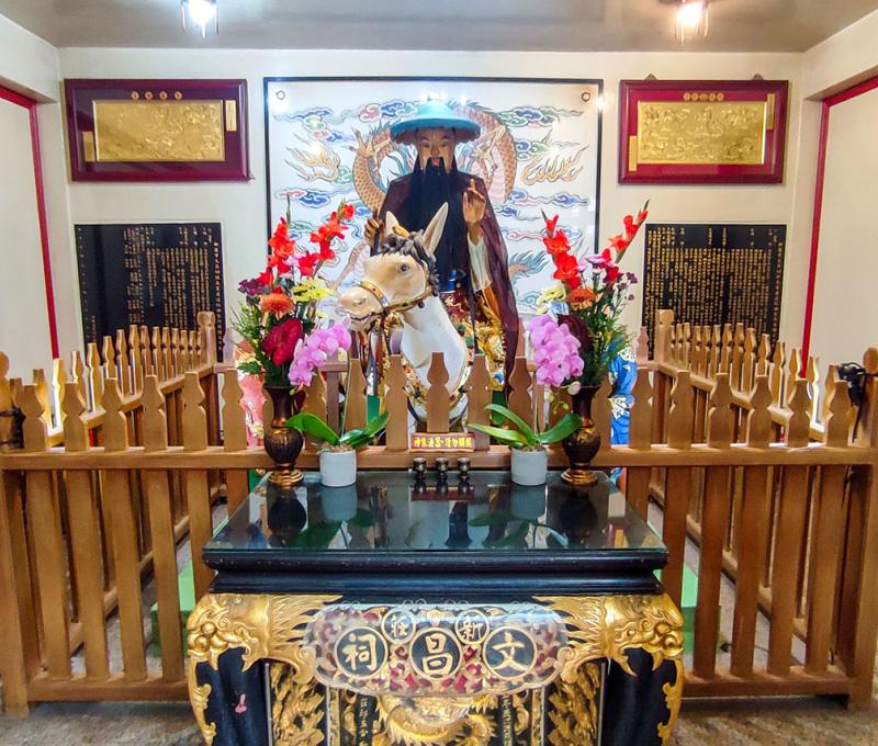 祿馬殿內的神像。照片拍攝者：海山文史團隊