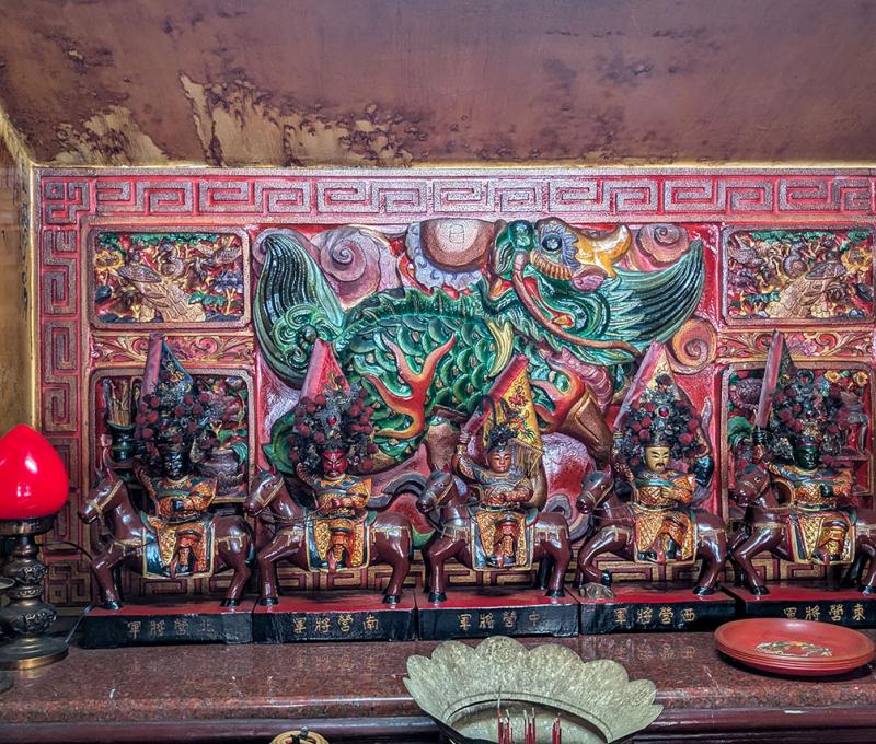 清福宮旁五營將軍 照片提供者：李華彥 / 拍攝日期：2025/04/06