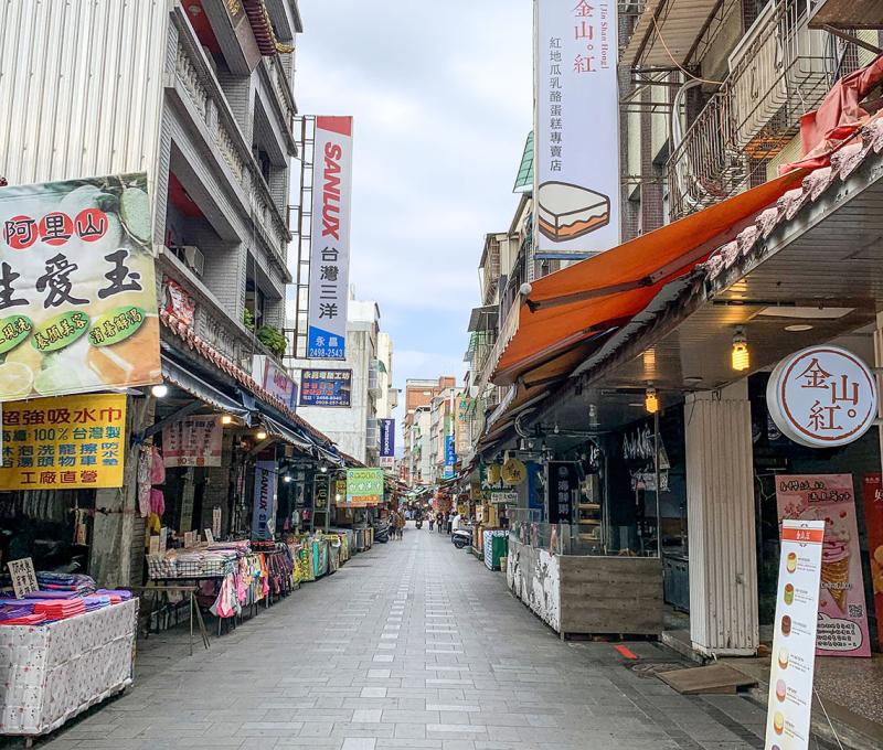 金山老街。照片拍攝者：張珈綺 / 拍攝日期：2024/1/2