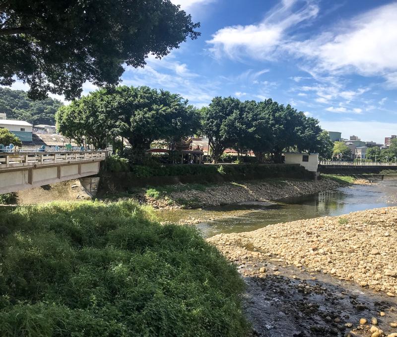 南崁溪河床。照片提供者：方文樹 / 拍攝日期：2023/09/10