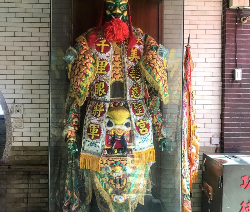 慈聖宮千里眼將軍。照片拍攝者：方文樹 / 拍攝日期：2022/3/16