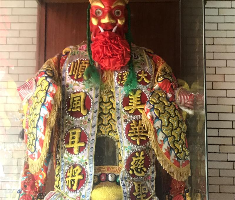 慈聖宮順風耳將軍。照片拍攝者：方文樹 / 拍攝日期：2022/3/16