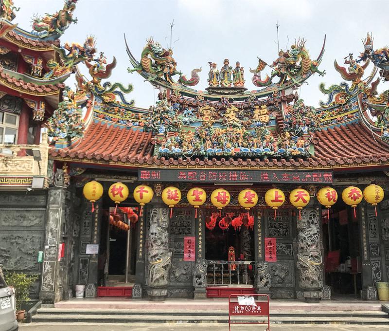 福安宮正面。照片拍攝者：方文樹／拍攝日期：2022/3/16