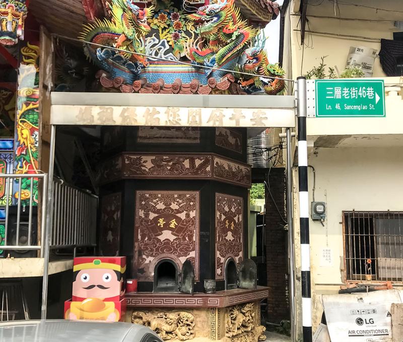 福安宮金亭。照片拍攝者：方文樹／拍攝日期：2022/3/16