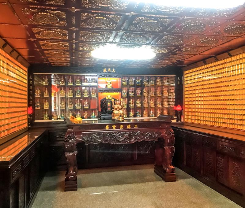 福安宮太歲殿。照片拍攝者：方文樹／拍攝日期：2022/3/16