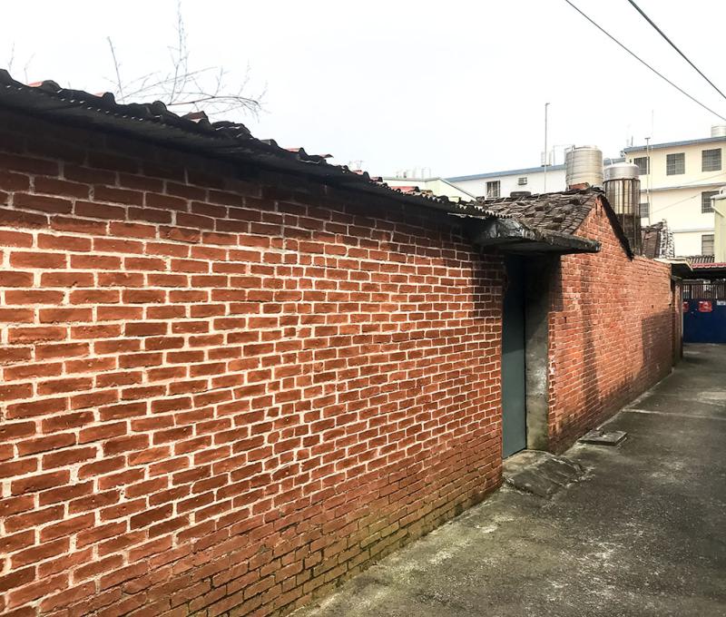 社區內的紅磚屋。照片拍攝者：方文樹 / 拍攝日期：2022/3/16