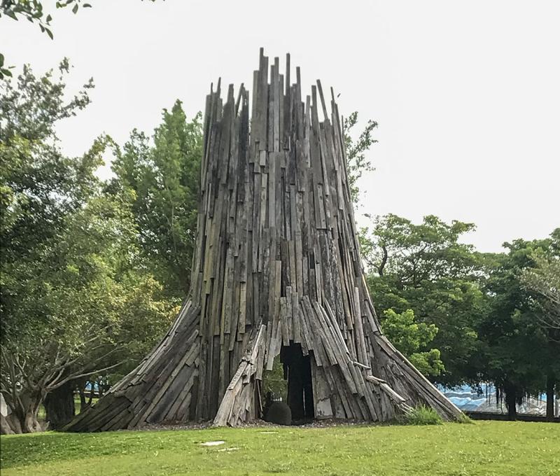 樟之細路意象地標。照片拍攝者：方文樹／拍攝日期：2022/04/13