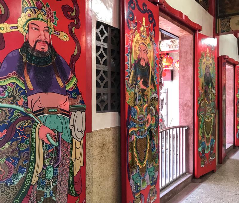 永和宮門神。照片拍攝者：方文樹／拍攝日期：2022/04/13