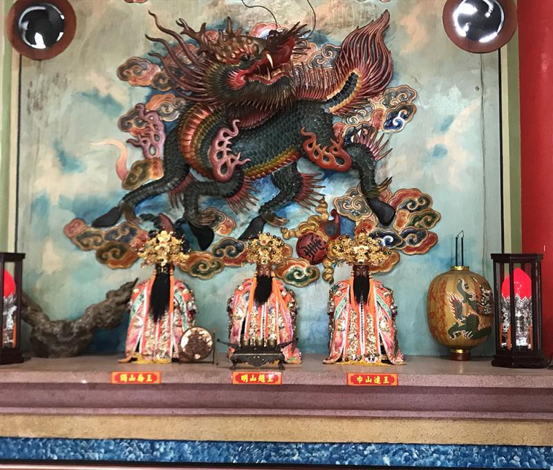 永和宮配祀神明。照片拍攝者：方文樹／拍攝日期：2022/04/13