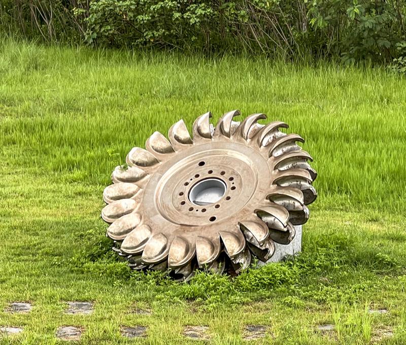 發電機組的裝置藝術 照片提供者：郭俊麟 / 拍攝日期：2024/09/23