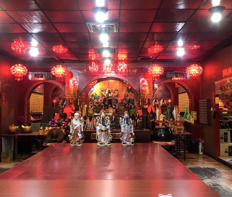 報恩宮主祀山財神(舊廟)。照片拍攝者：方文樹／拍攝日期：2022/04/13