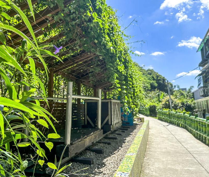 孫龍步道入口處。照片提供者：林美惠 / 拍攝日期：2023/08/14