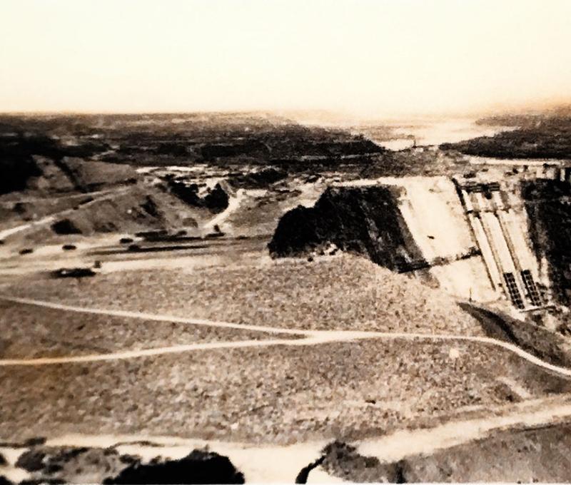 石門水庫老照片。照片拍攝者：方文樹／拍攝日期：2022/04/13