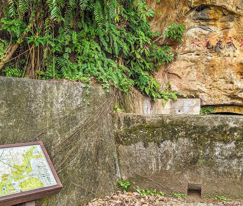 光武坑道簡介。照片拍攝者：林韋伶 / 拍攝日期：2024/1/2