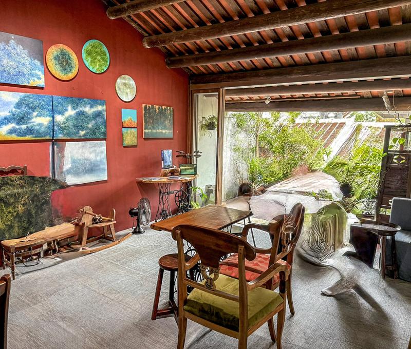 庶民美術館2樓咖啡廳 照片提供者：謝泓儒 / 拍攝日期：2025/5/9