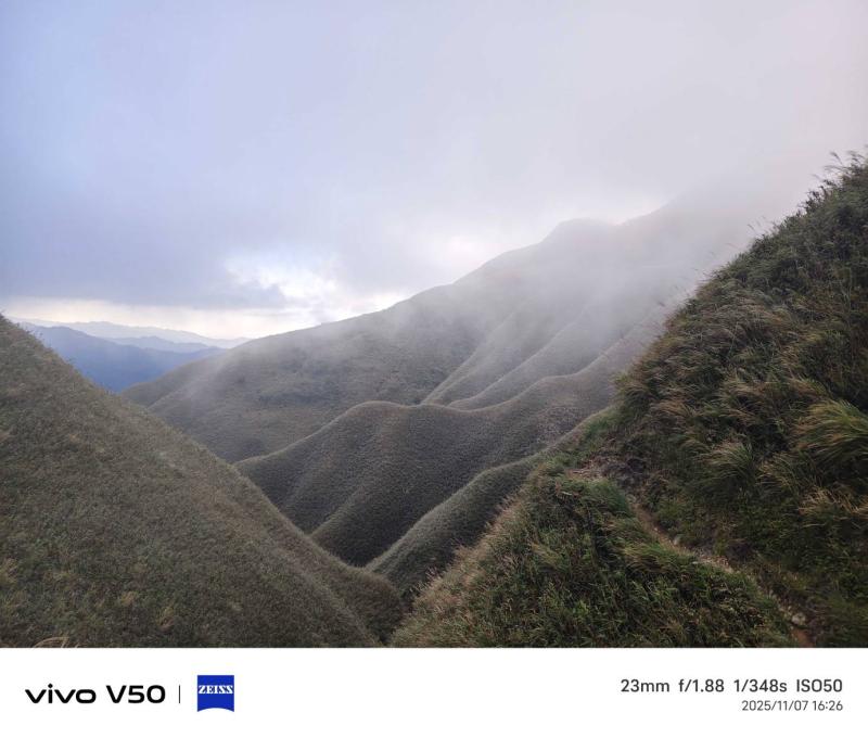 抹茶山層巒疊嶂（照片提供者：吳友睿 / 拍攝日期：2025.10.30）