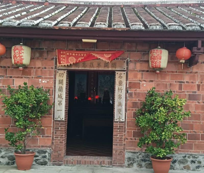 吳沙故居正門口(照片提供者：許家羚 / 拍攝日期：2025.10.31)