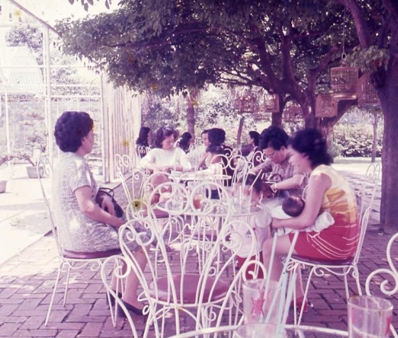 李梅樹拍攝榮星花園舊照片。/提供者:李梅樹紀念館 李梅樹拍攝榮星花園舊照片。/提供者:李梅樹紀念館