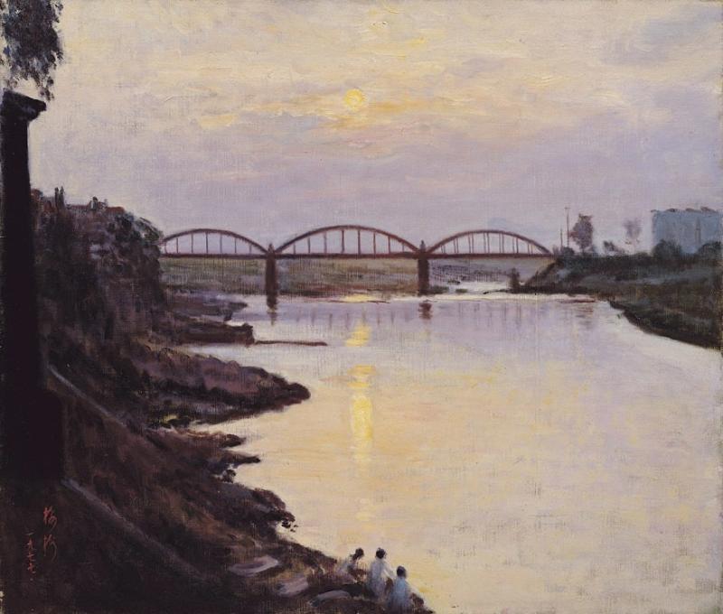 《三峽春曉》/提供者:李梅樹紀念館 《三峽春曉》/提供者:李梅樹紀念館