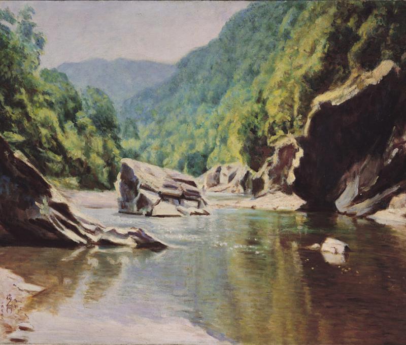 《三峽春色》/提供者:李梅樹紀念館 《三峽春色》/提供者:李梅樹紀念館