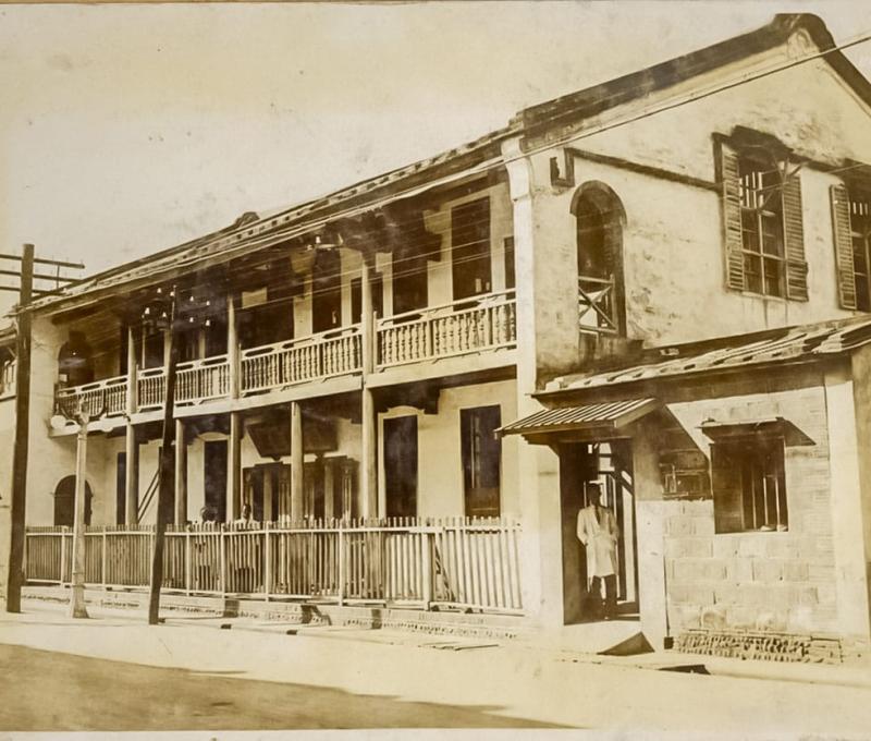 第一代彰化基督教醫院外觀 照片提供者：彰基文史博物館藏／拍攝年份：1907