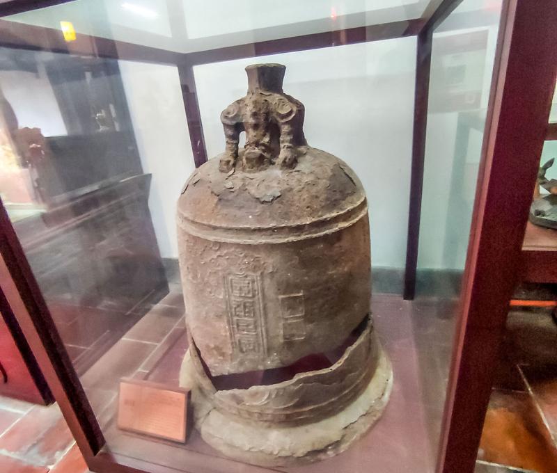 廣福宮的老鐘。照片拍攝者：海山文史團隊