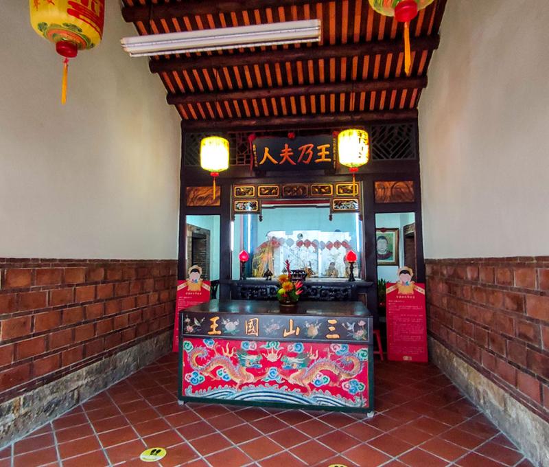 廣福宮的三山國王夫人。照片拍攝者：海山文史團隊