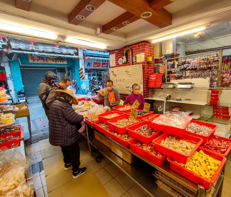 店內陳設雖樸實但卻是在地人的最愛。照片拍攝者：海山文史團隊