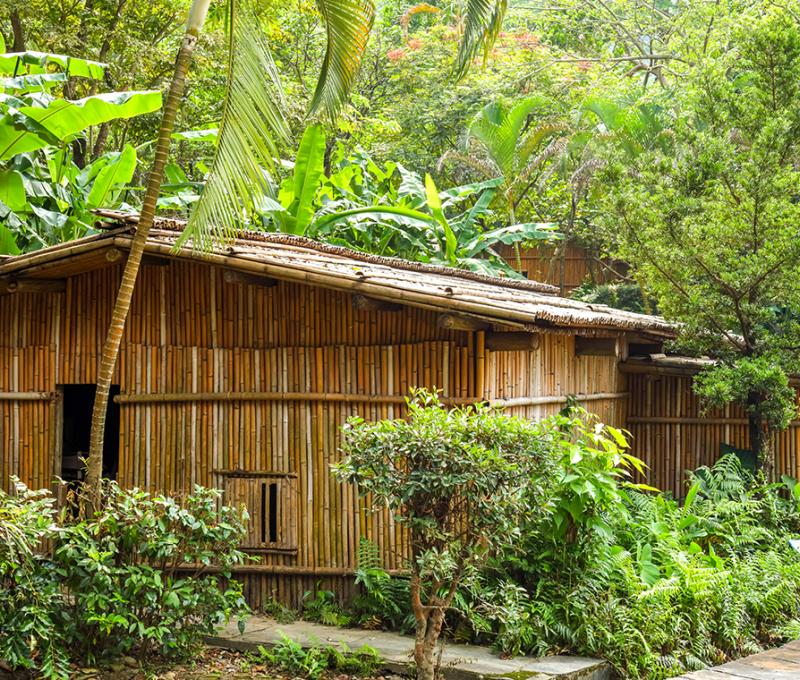 十八兒社住家 Traditional Saisiyat House in Shihbaer Village 照片拍攝者：原住民族委員會原住民族文化發展中心 / 拍攝日期：2022