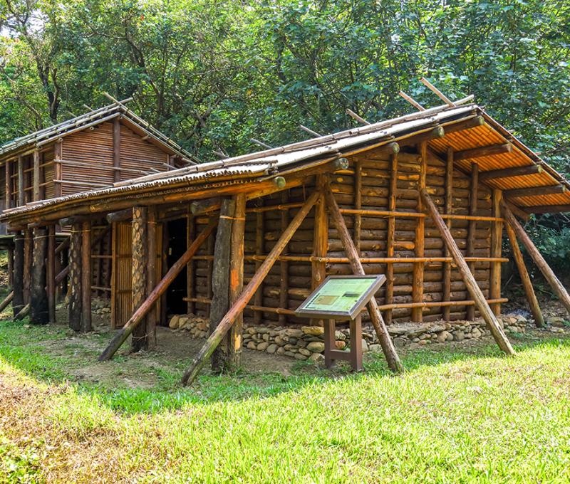 中部半穴式住家 Truku Half-Underground Dwelling 照片拍攝者：原住民族委員會原住民族文化發展中心 / 拍攝日期：2022