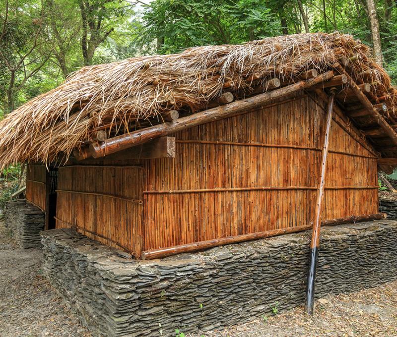 梅蘭社住家 Traditional Houses in Meilan Village 照片拍攝者：原住民族委員會原住民族文化發展中心 / 拍攝日期：2022
