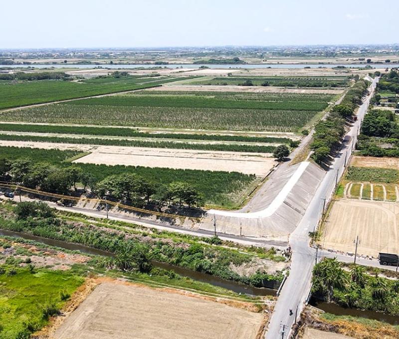 溪南寮一號堤防 照片提供者：毛毓翔 / 拍攝日期：2023/06/04