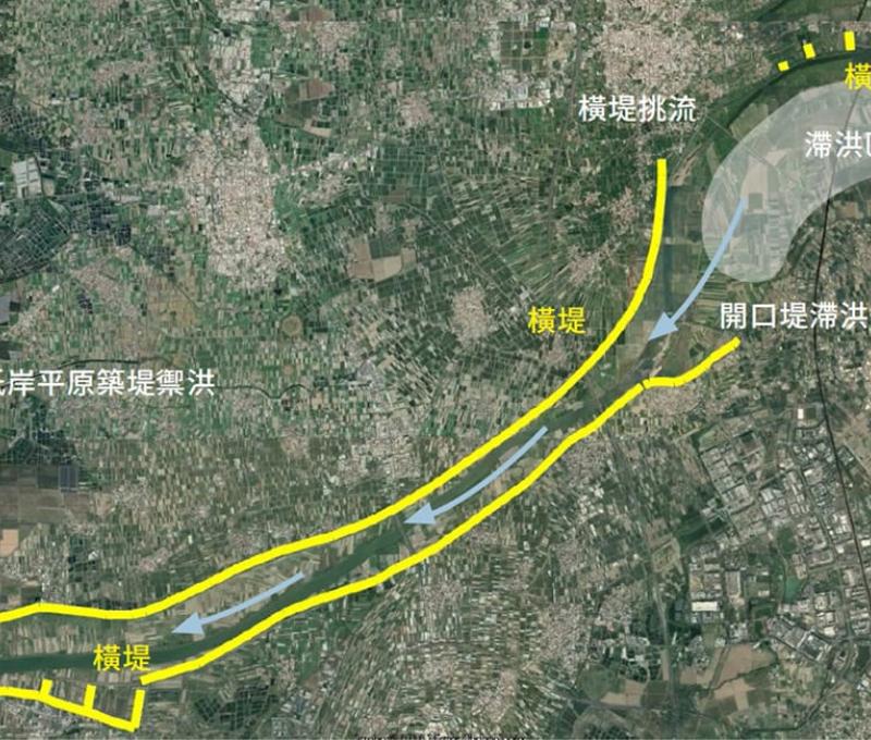 奠基於日治時期的堤防治水思維 顧雅文 繪製 / 日期：2022/10/24