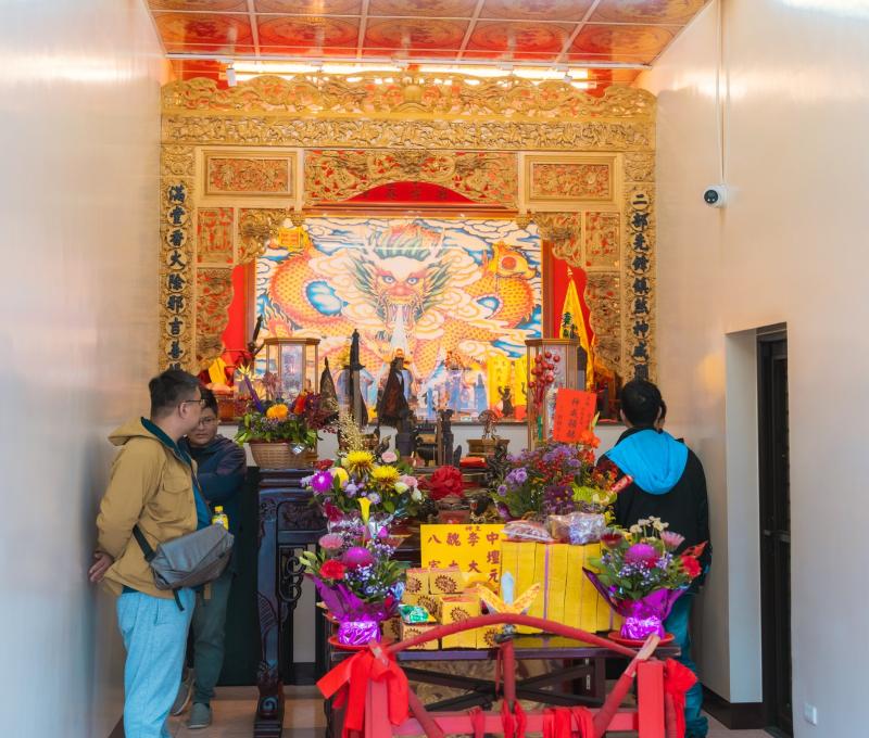 吉善堂祭祀的主神為文武判官──李大神、魏大神(照片提供者：街密小組 / 拍攝日期：2024年)