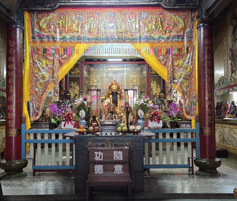 主祀的神明為城隍爺(照片提供者：街密小組 / 拍攝日期：2025/6/16)