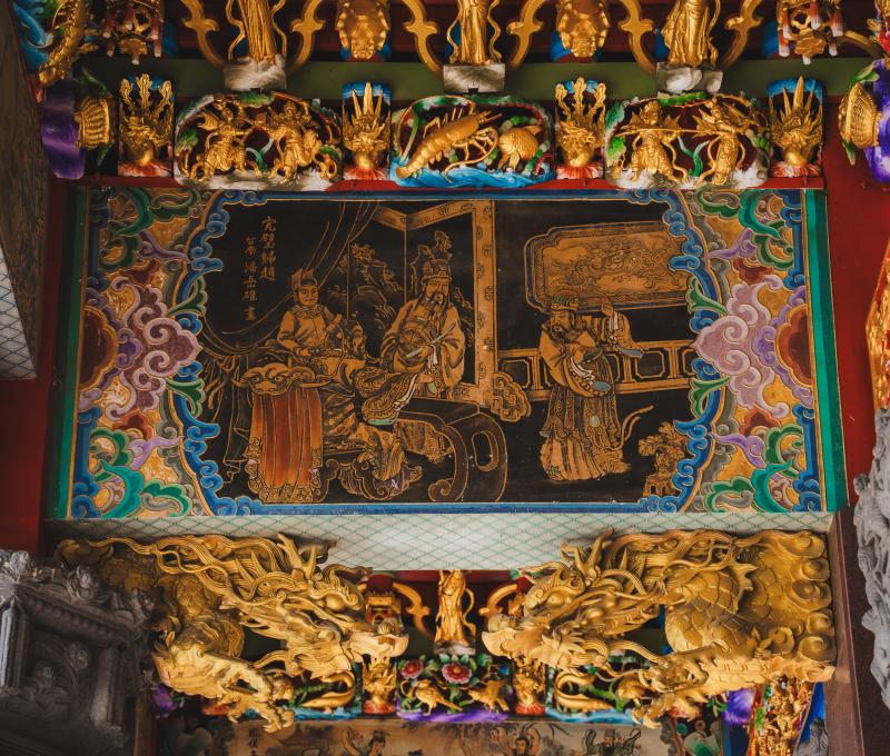 臺南彩繪畫師潘岳雄的壁畫作品(照片提供者：街密小組 / 拍攝日期：2025/6/28)