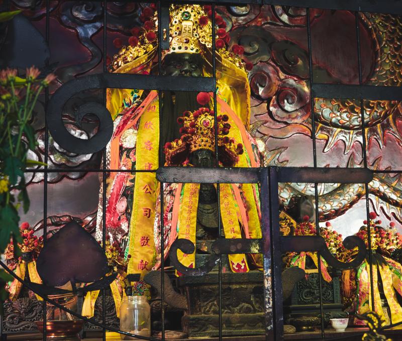 廟中主祀的神明為池府千歲(照片提供者：街密小組 / 拍攝日期：2025/6/28)