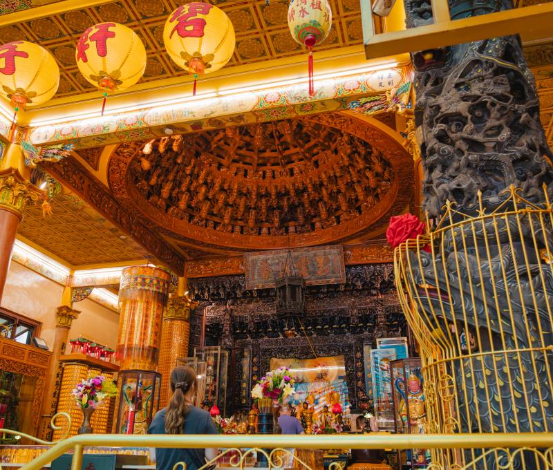 廟中主祀觀音佛祖(照片提供者：街密小組 / 拍攝日期：2025/6/28)