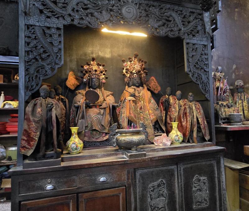 廟內祭祀的神明(照片提供者：街密小組 / 拍攝日期：2025/11/6)