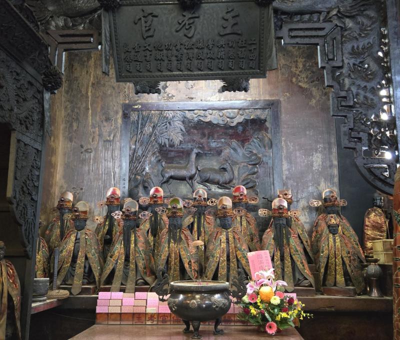 廟內祭祀的神明(照片提供者：街密小組 / 拍攝日期：2025/11/6)