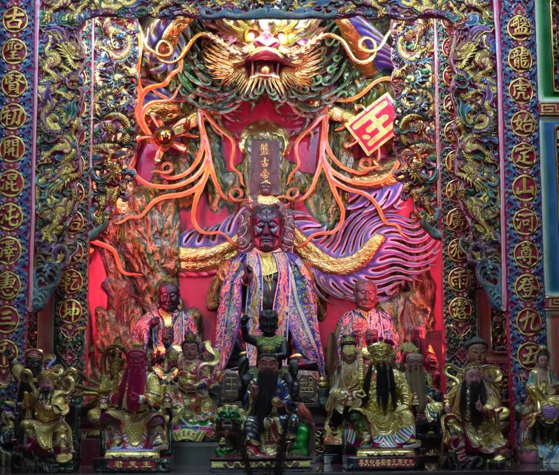 新店開天宮主祀「盤古開天」／照片提供者：毛毓翔 / 拍攝日期：2025/05/27