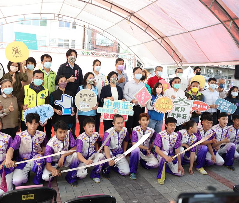 故事館特展開幕當天，彰化縣文化局安排武術表演。(照片提供：楊秋蘋)