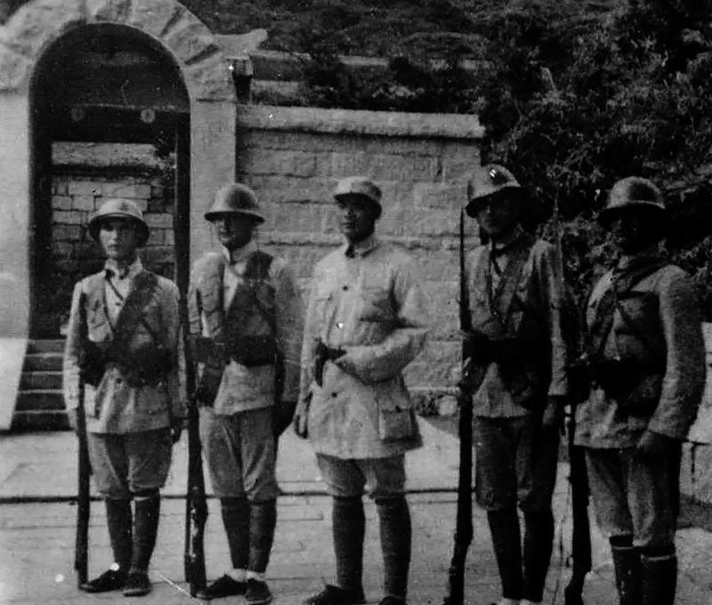 1944年日、韓、俄和猶太人加入高芳先麾下。(翻攝：高芳先先生紀念集)