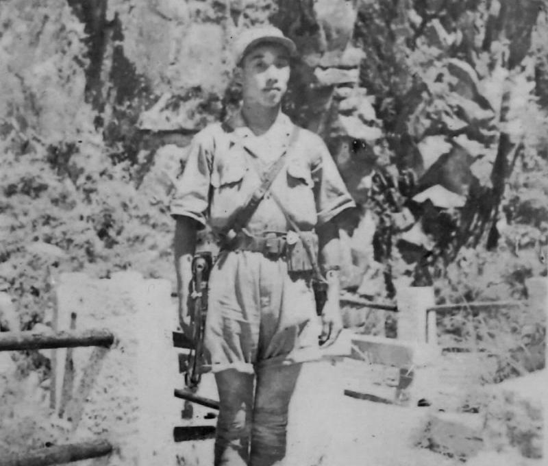 常玉潤擔任嶗山游擊隊的裝扮。(照片提供:常美釓) 常玉潤擔任嶗山游擊隊的裝扮。(照片提供:常美釓)