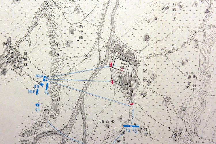 08日軍回攻大溪城 